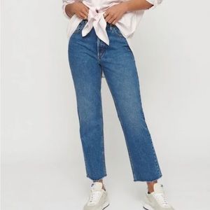 Dynamite Gisele Straight leg jeans size 28